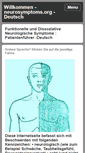 Mobile Screenshot of neurosymptome.org